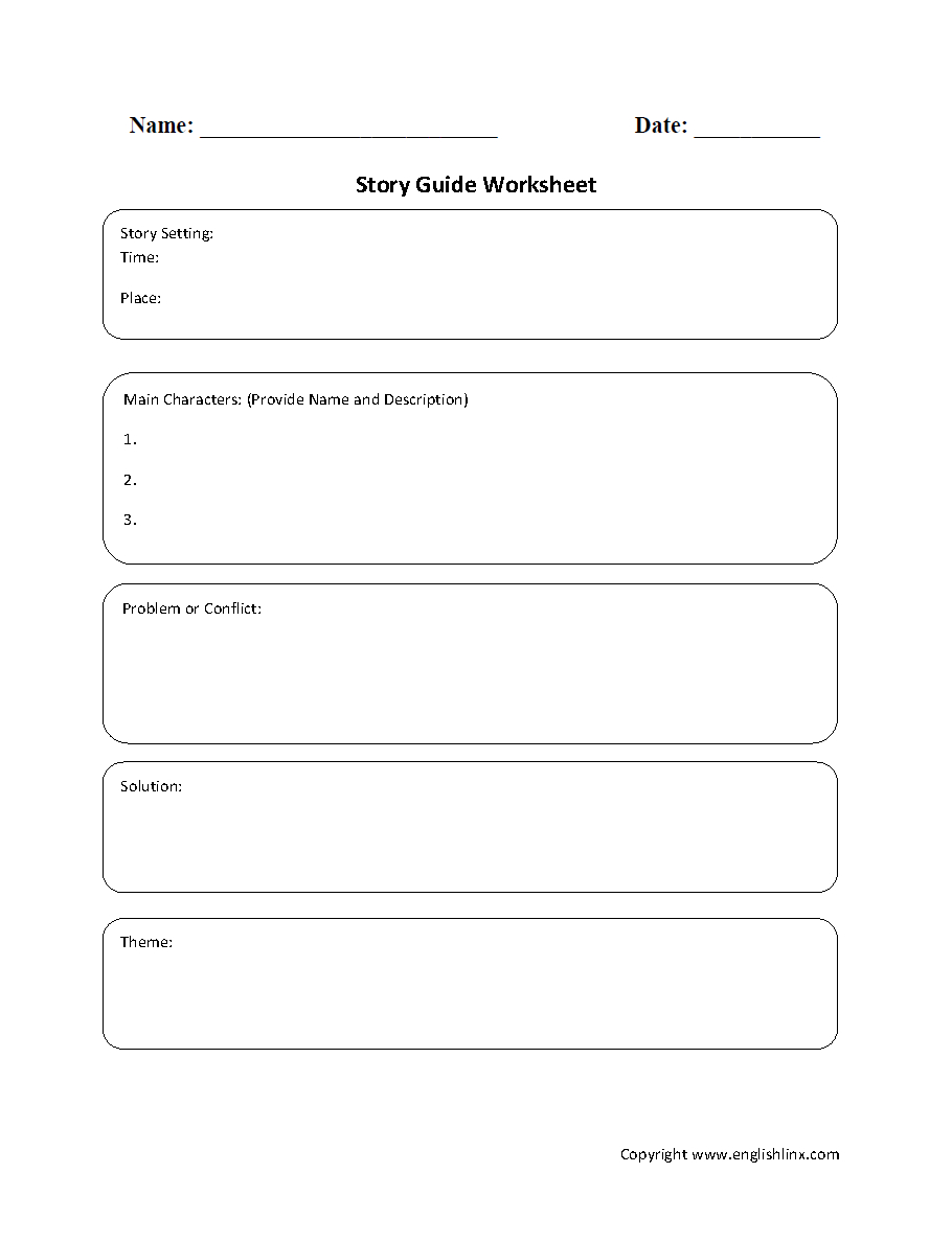 Englishlinx | Book Report Worksheets - Free Printable Stories For 4Th Graders