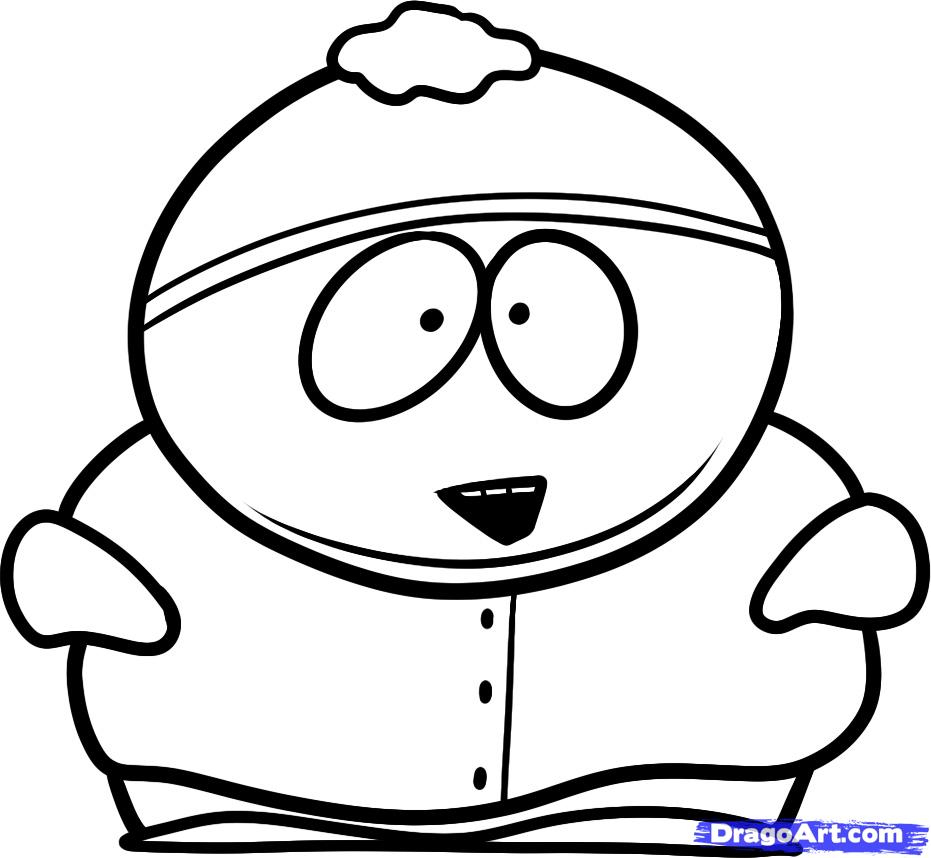 Excellent South Park Coloring Page 98 In With South Park Coloring - Free Printable South Park Coloring Pages