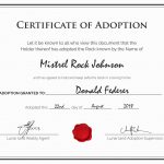 Fake Medical Certificate Template Lovely 25 Lovely Pics Fake   Free Printable Adoption Certificate
