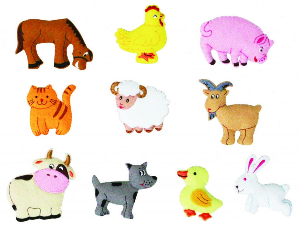Farm Animals Cut Outs - Kind Of Letters In Free Printable Farm - Free Printable Farm Animal Cutouts