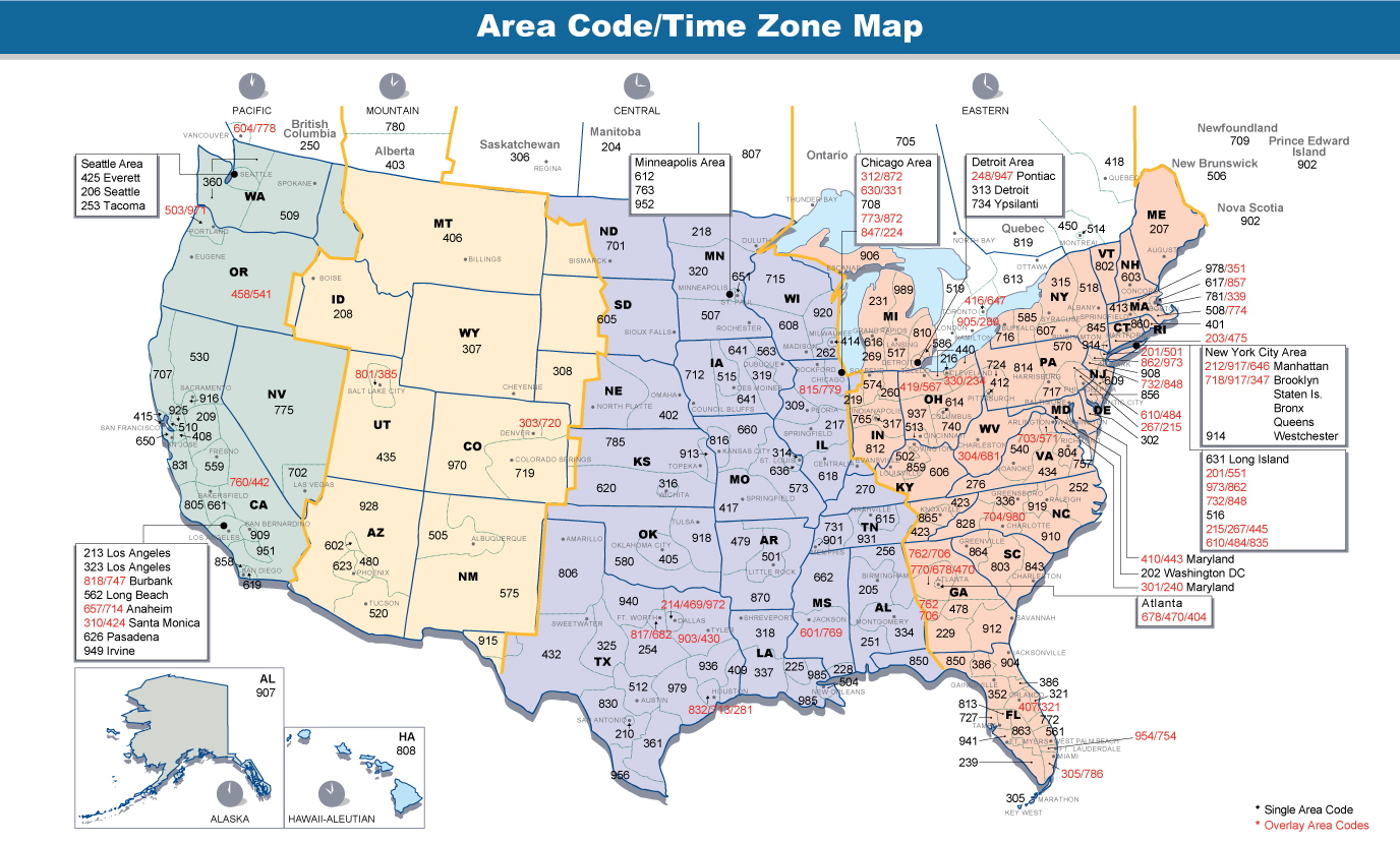 Free Printable Us Timezone Map With State Names