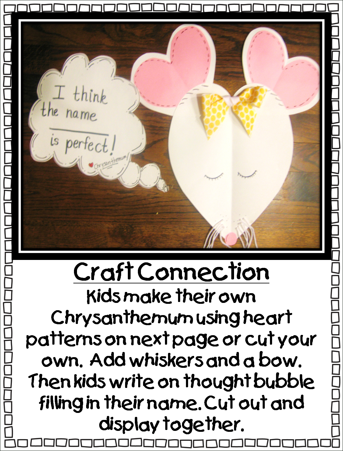 First Grade Wow: Chrysanthemumwhat A Perfect Name! - Chrysanthemum Free Printable Activities