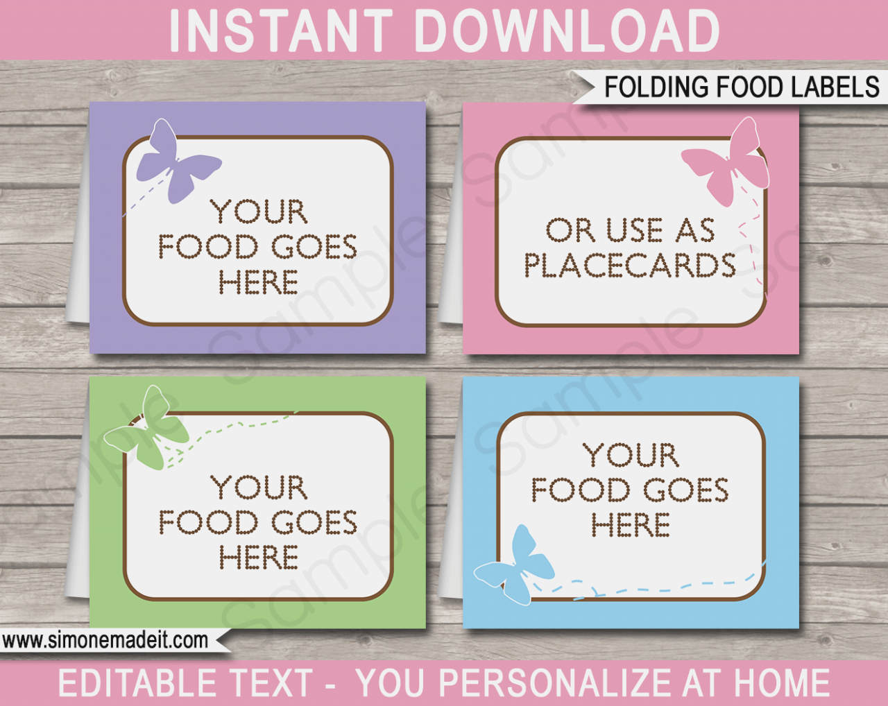 Food Cards For Buffet Template – Keni.candlecomfortzone – Label - Free Printable Buffet Food Labels