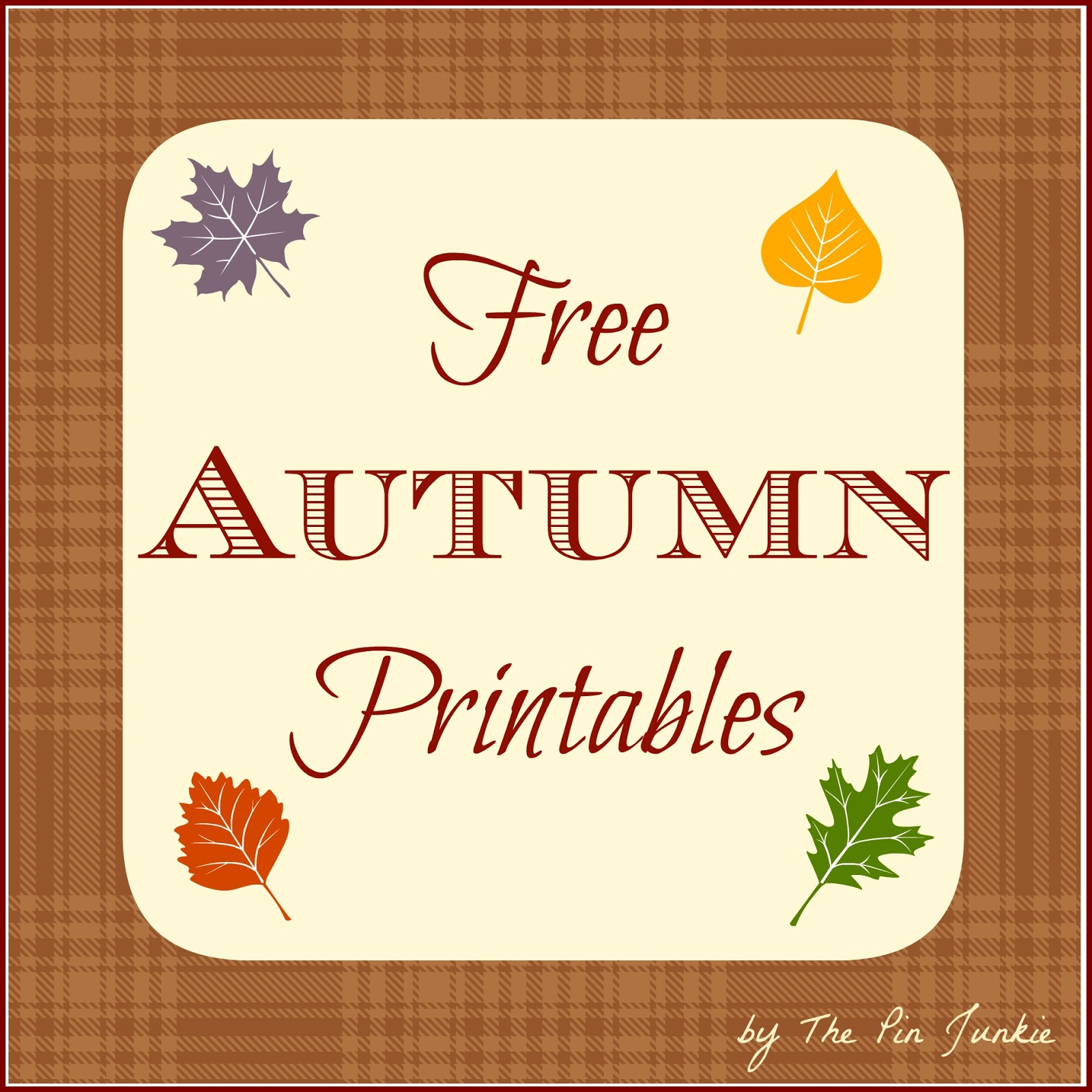 Free Autumn Printables - Free Printable Autumn Paper