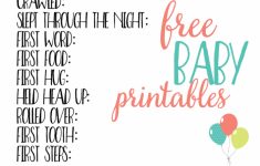 Baby Scrapbook Templates Free Printable