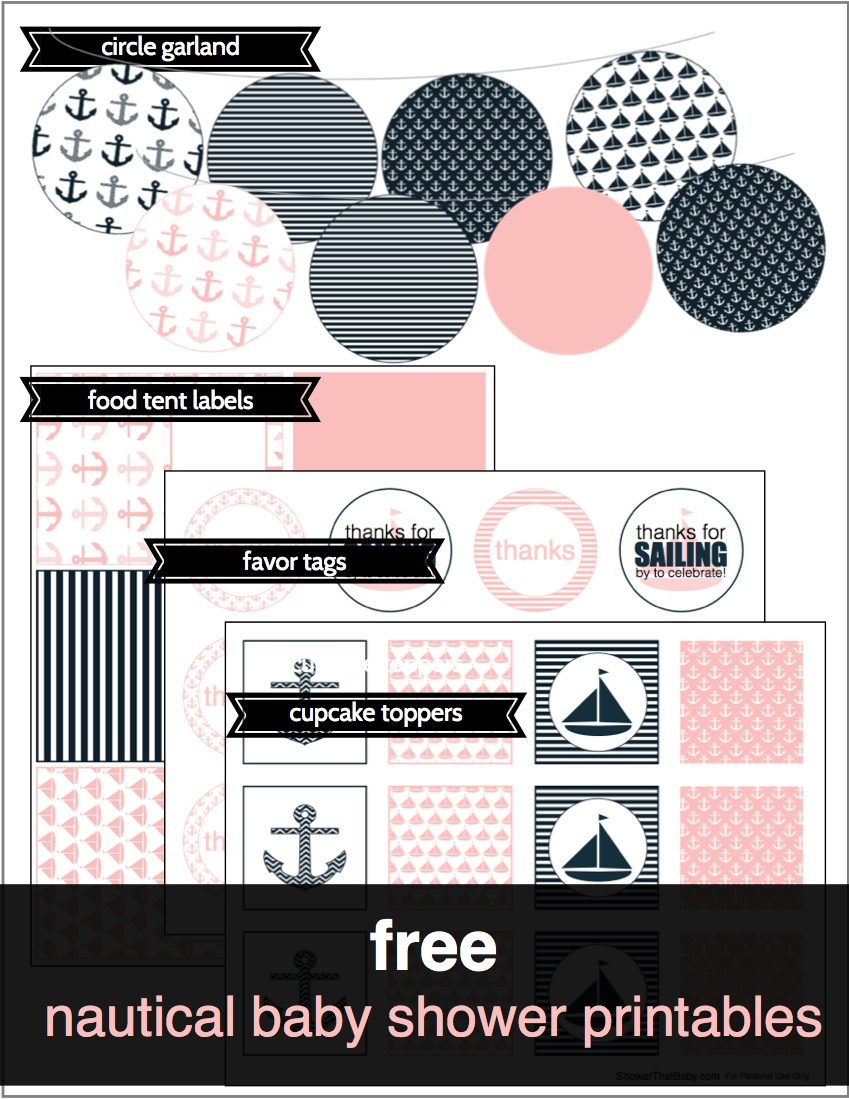 Free Baby Shower Printables | Shower That Baby - Free Printable Baby Shower Label Templates