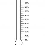 Free Blank Thermometer, Download Free Clip Art, Free Clip Art On   Free Printable Thermometer Goal Chart