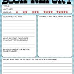 Free Book Report Printable   Great For Lower Primary Grades. It Also   Free Printable Book Report Forms For Elementary Students
