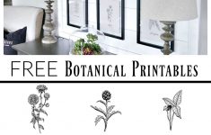 Free Botanical Prints | Bloggers' Best Diy Ideas | Diy Wall Art – Free Printable Artwork