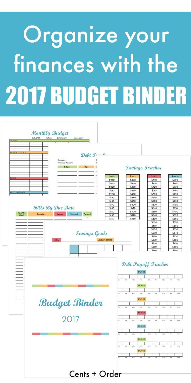 Free Budget Binder Printable: How To Organize Your Finances | Best - Free Printable Financial Binder
