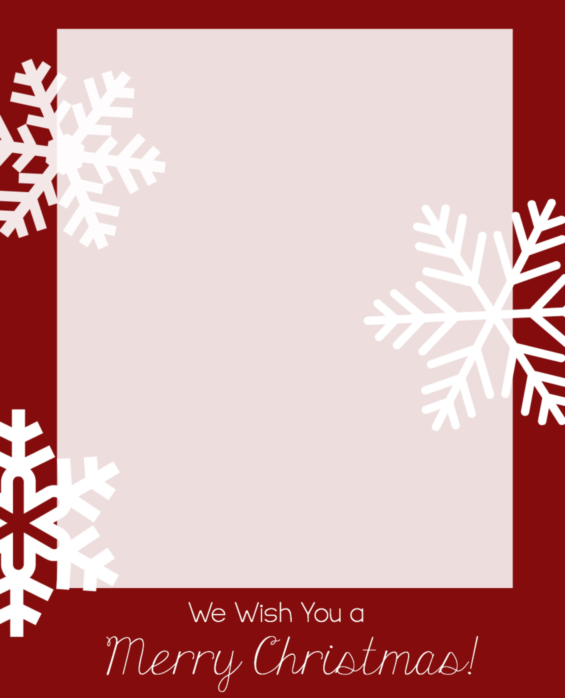 Free Christmas Card Templates - Crazy Little Projects - Free Printable Christmas Card Templates