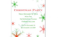Free Printable Christmas Party Invitations