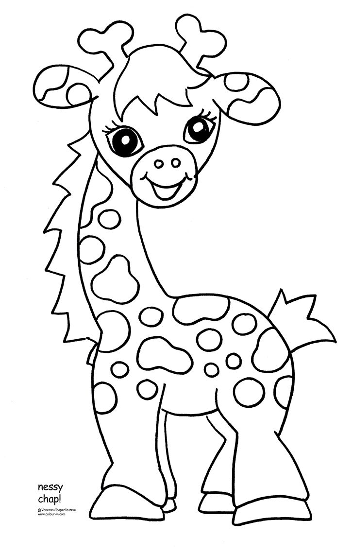 Free Coloring Pages For Kids Zoo Animals - Google Search | Crafts - Free Printable Pictures Of Baby Animals