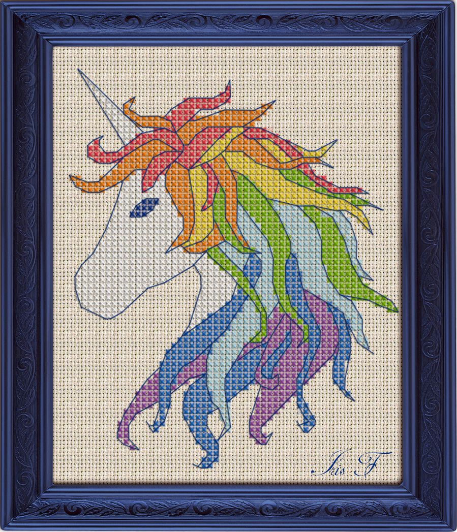 Free Cross Stitch Pattern Unicorn | Diy 100 Ideas - Needlepoint Patterns Free Printable