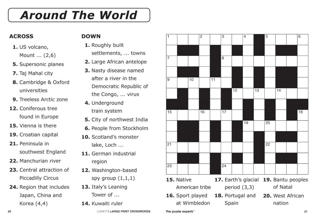 free crossword puzzle maker education com