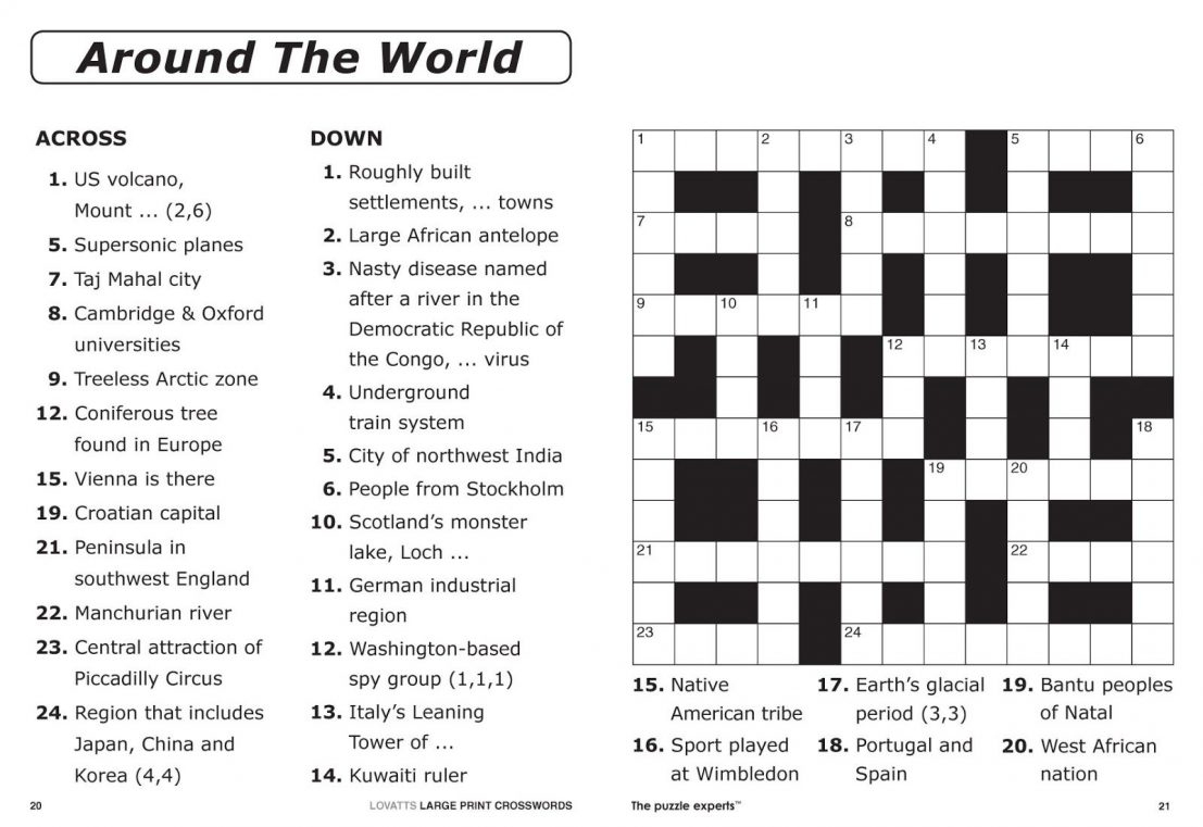 free online crossword puzzle maker printable