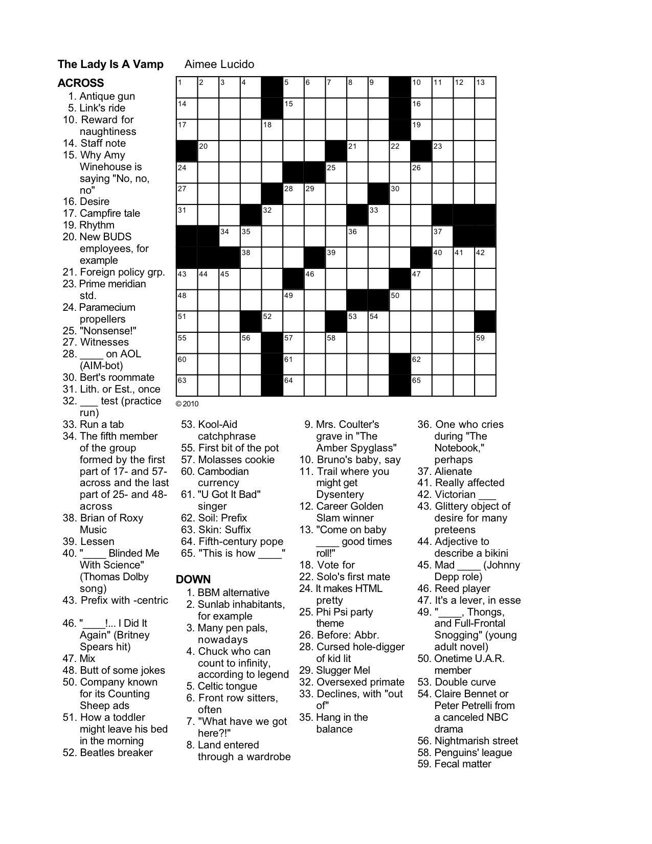 free daily crossword puzzle download