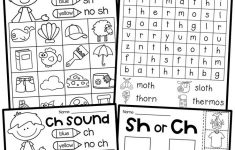 Free Printable Ch Digraph Worksheets