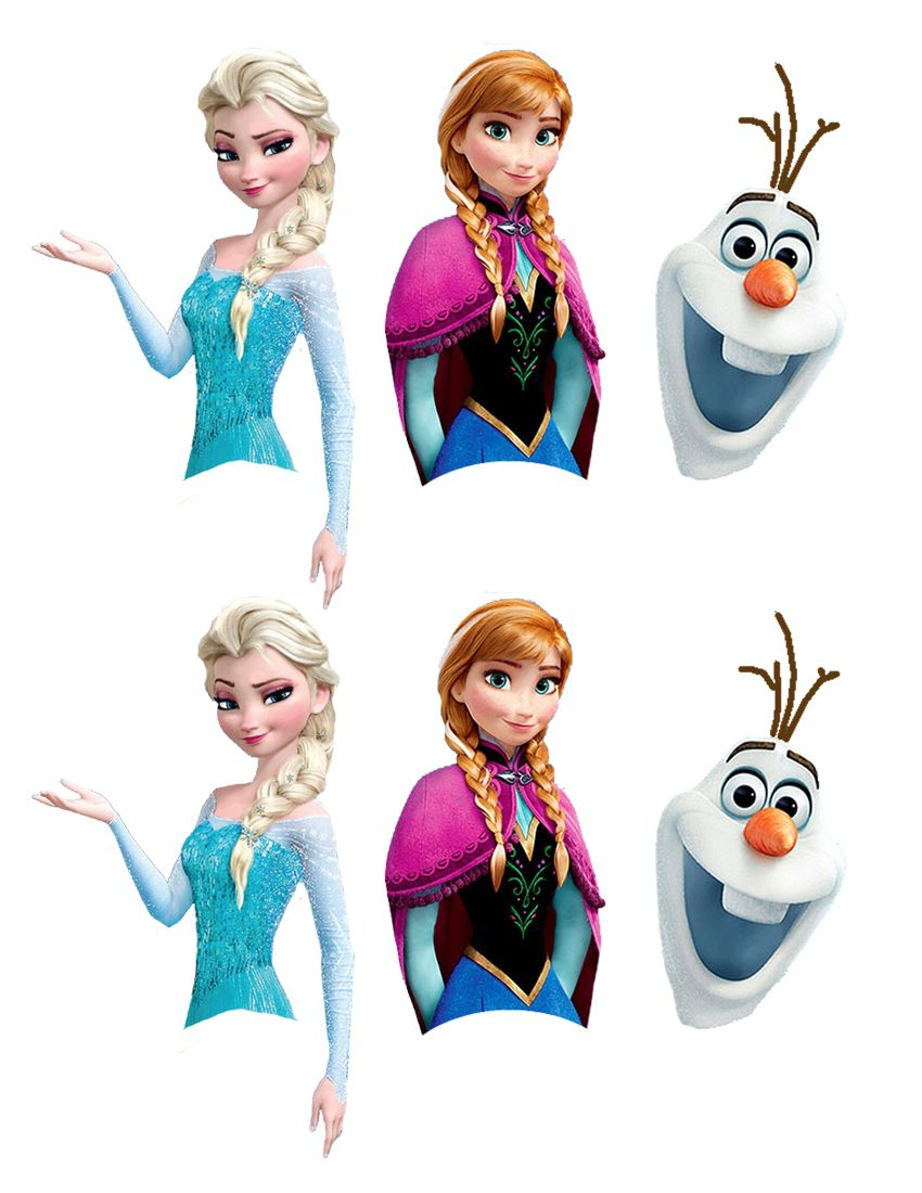 Free Disney Frozen Printable For Cake Pops | Adalyn Birthday - Frozen Cupcake Toppers Free Printable