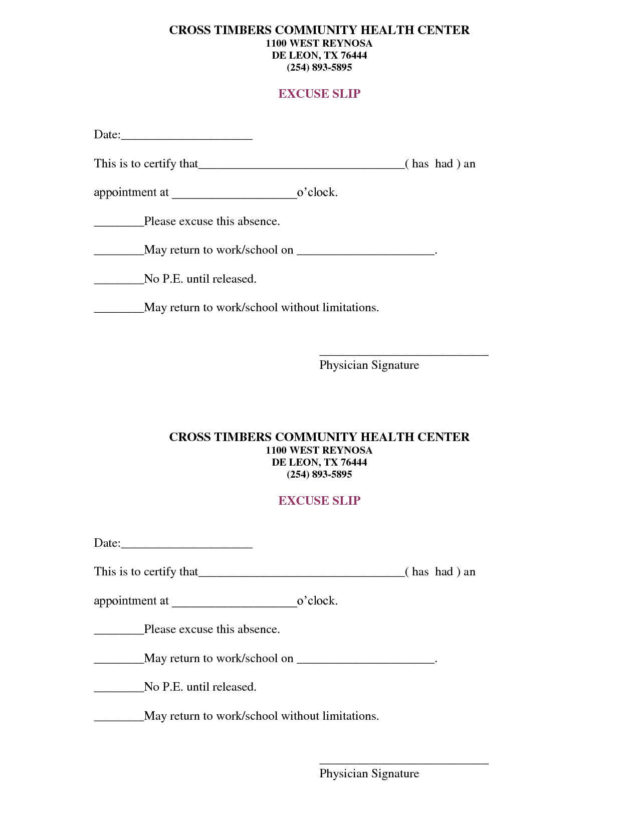 Free Doctors Note Template | Scope Of Work Template | On The Run - Doctor Notes For Free Printable