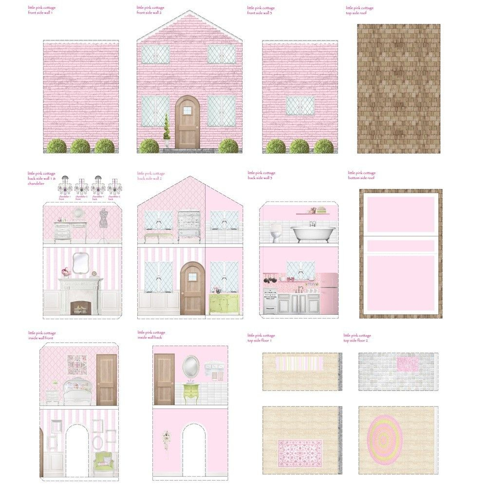 Template Free Printable Dollhouse Furniture Patterns