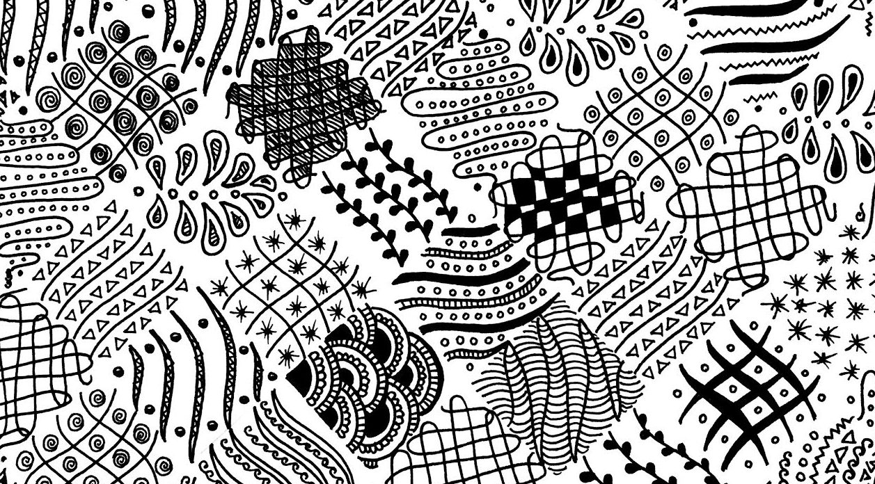 Free Easy Zentangle Pattern - One Platform For Digital Solutions - Free Printable Zentangle Templates