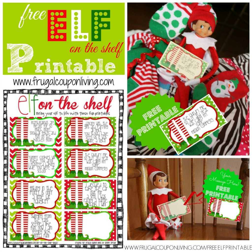 Free Elf On The Shelf Printable Notes - Free Printable Elf On The Shelf Notes