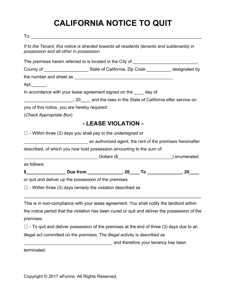 Free Eviction Notice Form Download Template : Resume Examples - Free Printable Eviction Notice Pa