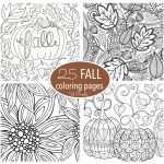 Free Fall Adult Coloring Pages   U Create   Free Fall Printable Coloring Sheets