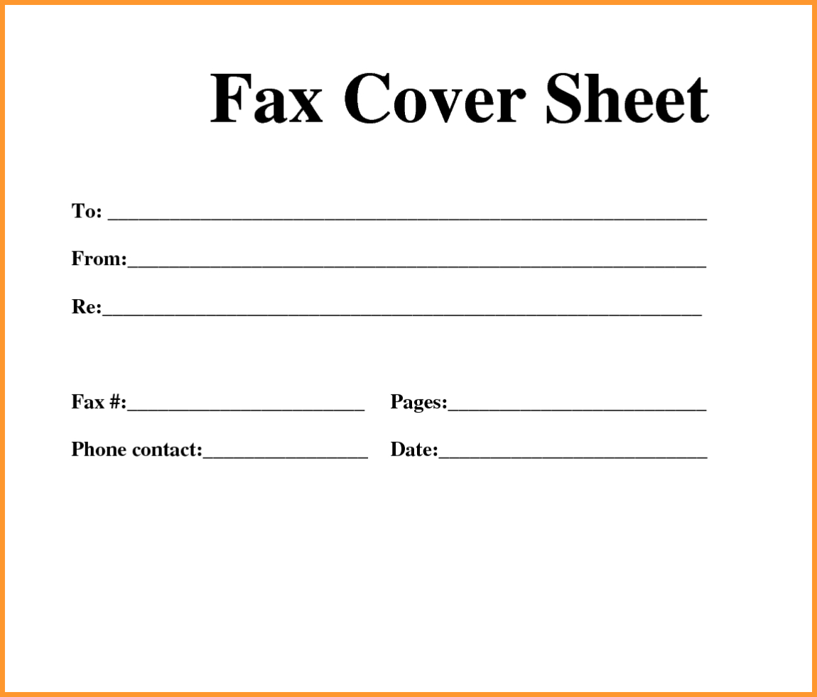 Free]^^ Fax Cover Sheet Template - Free Printable Fax Cover Sheet Pdf