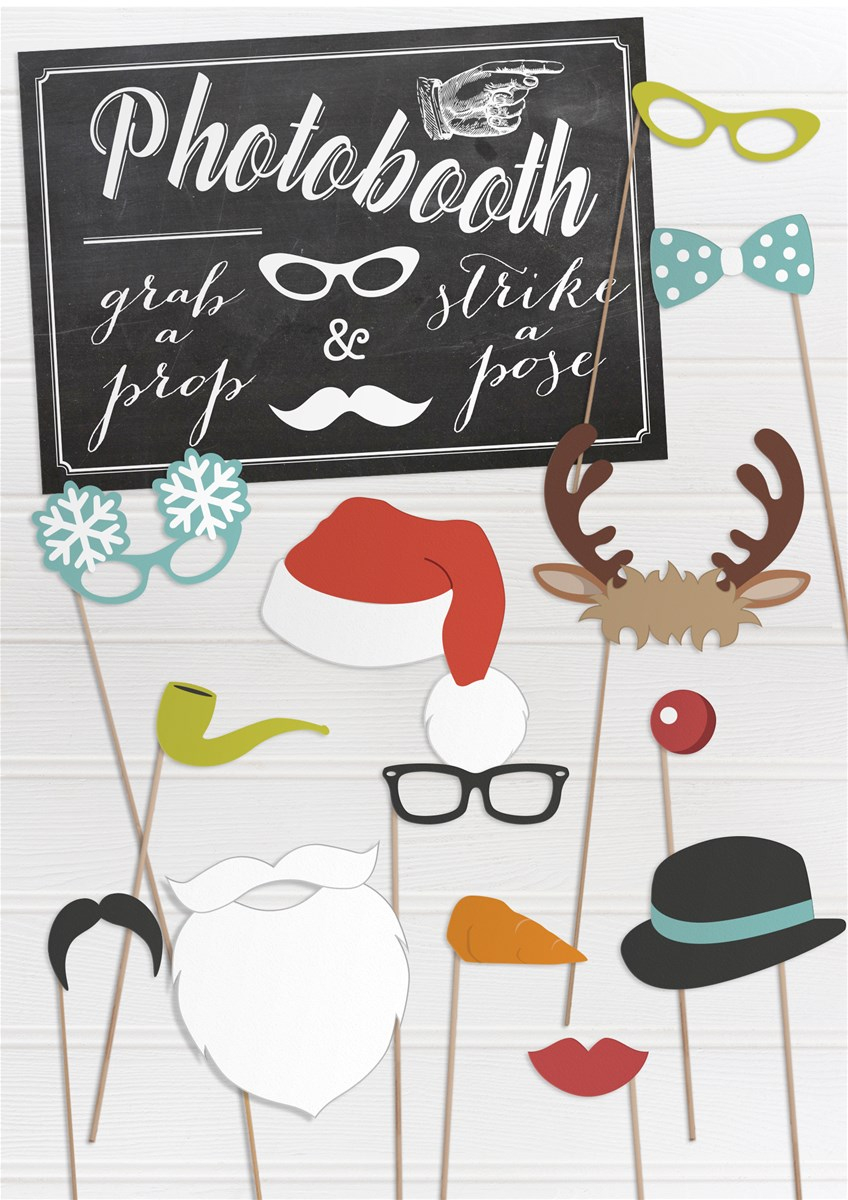 Free Fun Printable Christmas Props | Wedding Stationery From - Free Printable Christmas Props