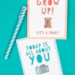 Free Funny Printable Birthday Cards For Adults   Eight Designs!   Free Printable Birthday Cards For Her