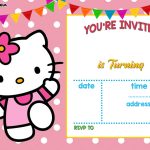 Free Hello Kitty Invitation | Free Printable Birthday Invitation   Hello Kitty Free Printable Invitations For Birthday