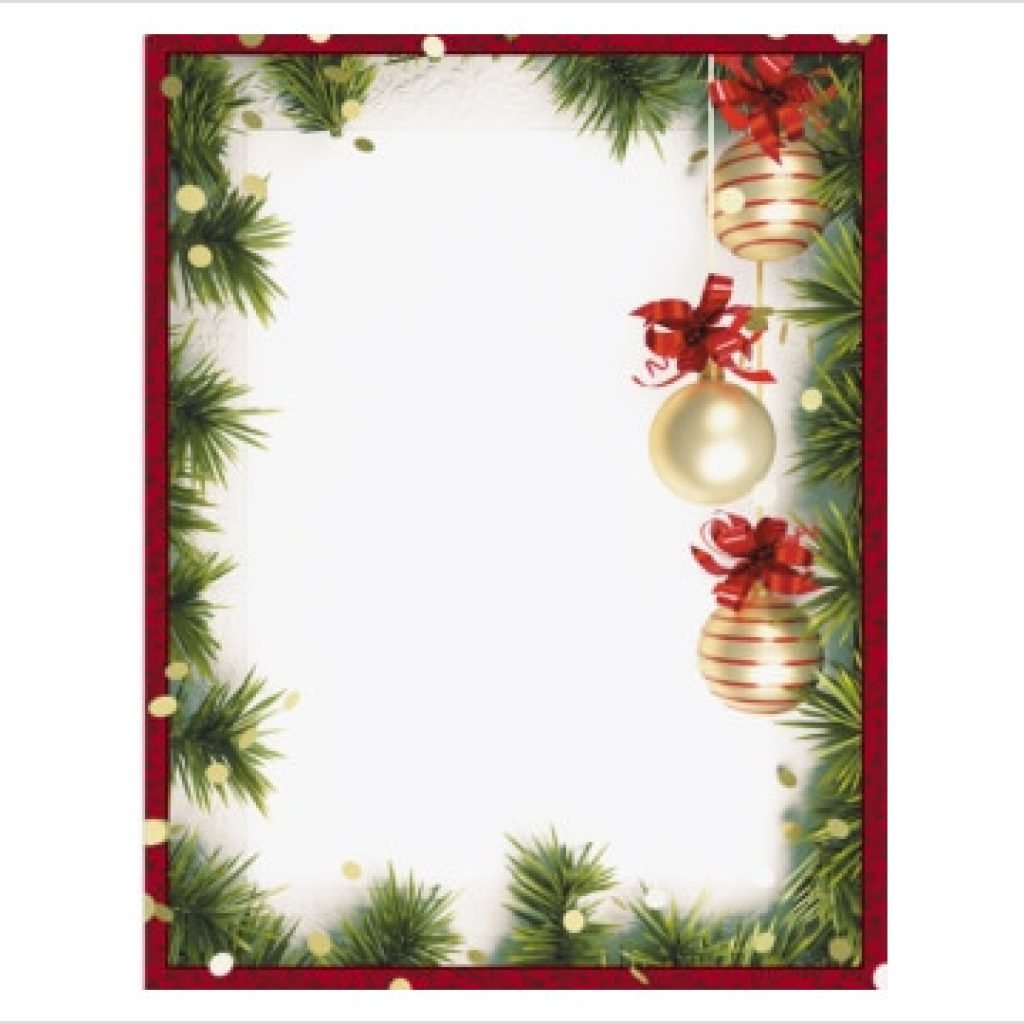 Free Holiday Border | Free Clipart Download - Free Printable Christmas Borders