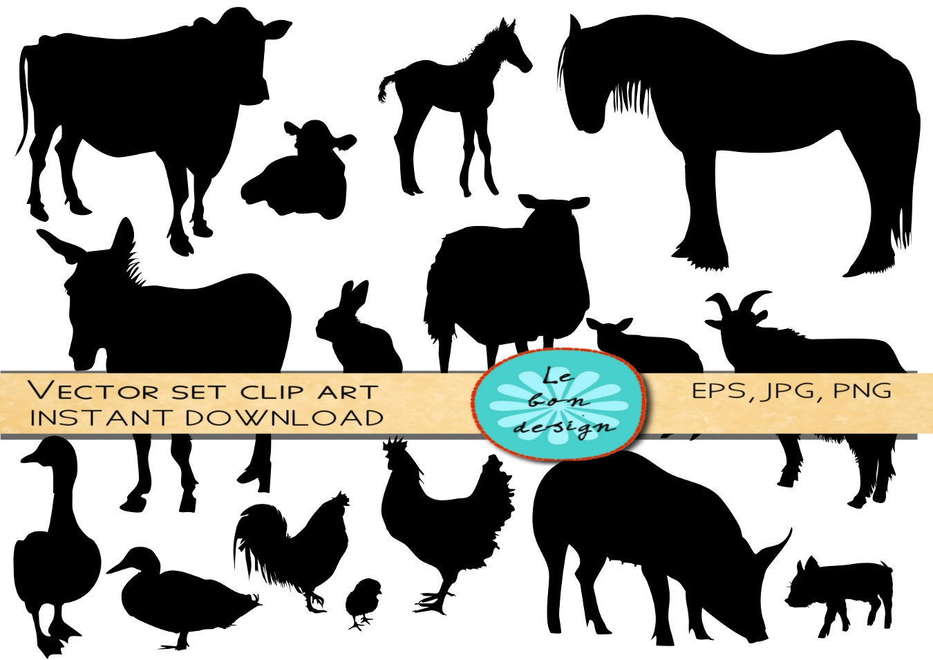 Free Images Of Farm Animals, Download Free Clip Art, Free Clip Art - Free Printable Farm Animal Clipart