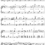 Free Let It Go Easy Version Frozen Theme Sheet Music Preview 5   Frozen Piano Sheet Music Free Printable
