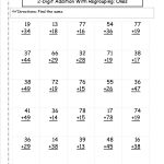 Free Math Worksheets And Printouts   Free Printable Math Worksheets Addition And Subtraction