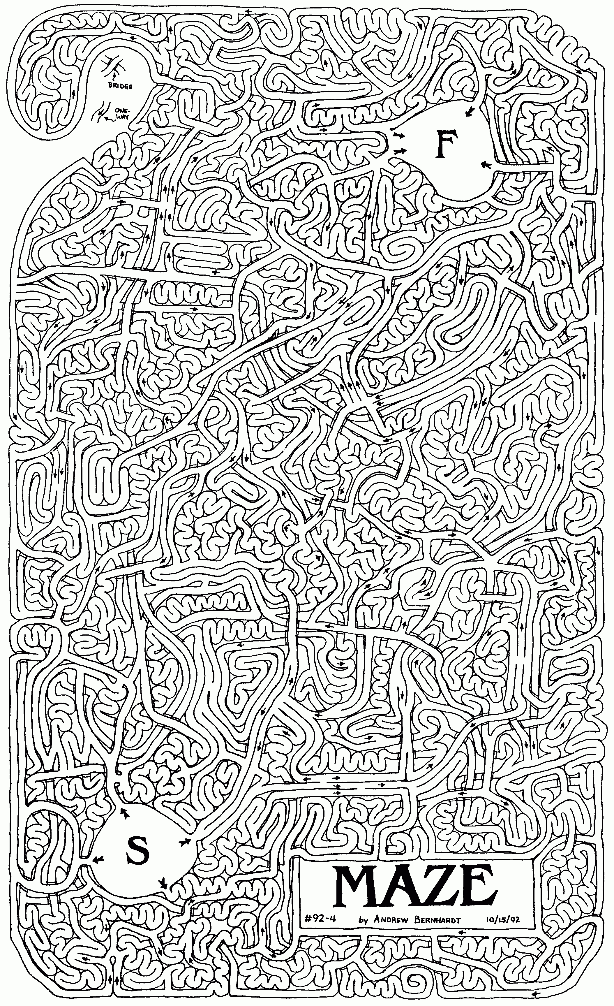 Free Mazes Printable Trials Ireland - Printable Thangles Free