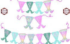 Free Printable Little Mermaid Birthday Banner