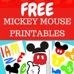 Free Mickey Mouse Printables And Party Ideas. Diy Decorations For   Free Printable Mickey Mouse Decorations