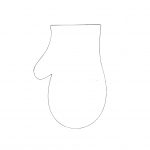 Free Mitten Outline, Download Free Clip Art, Free Clip Art On   Free Mitten Template Printable