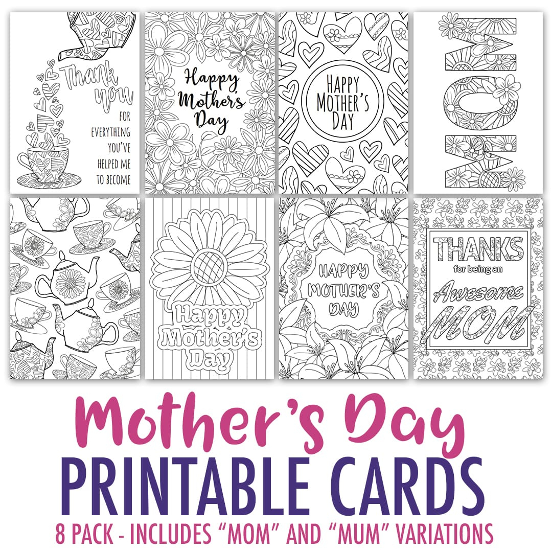 Free Mother&amp;#039;s Day Card | Printable Template - Sarah Renae Clark - Free Printable Funny Mother&amp;amp;#039;s Day Cards