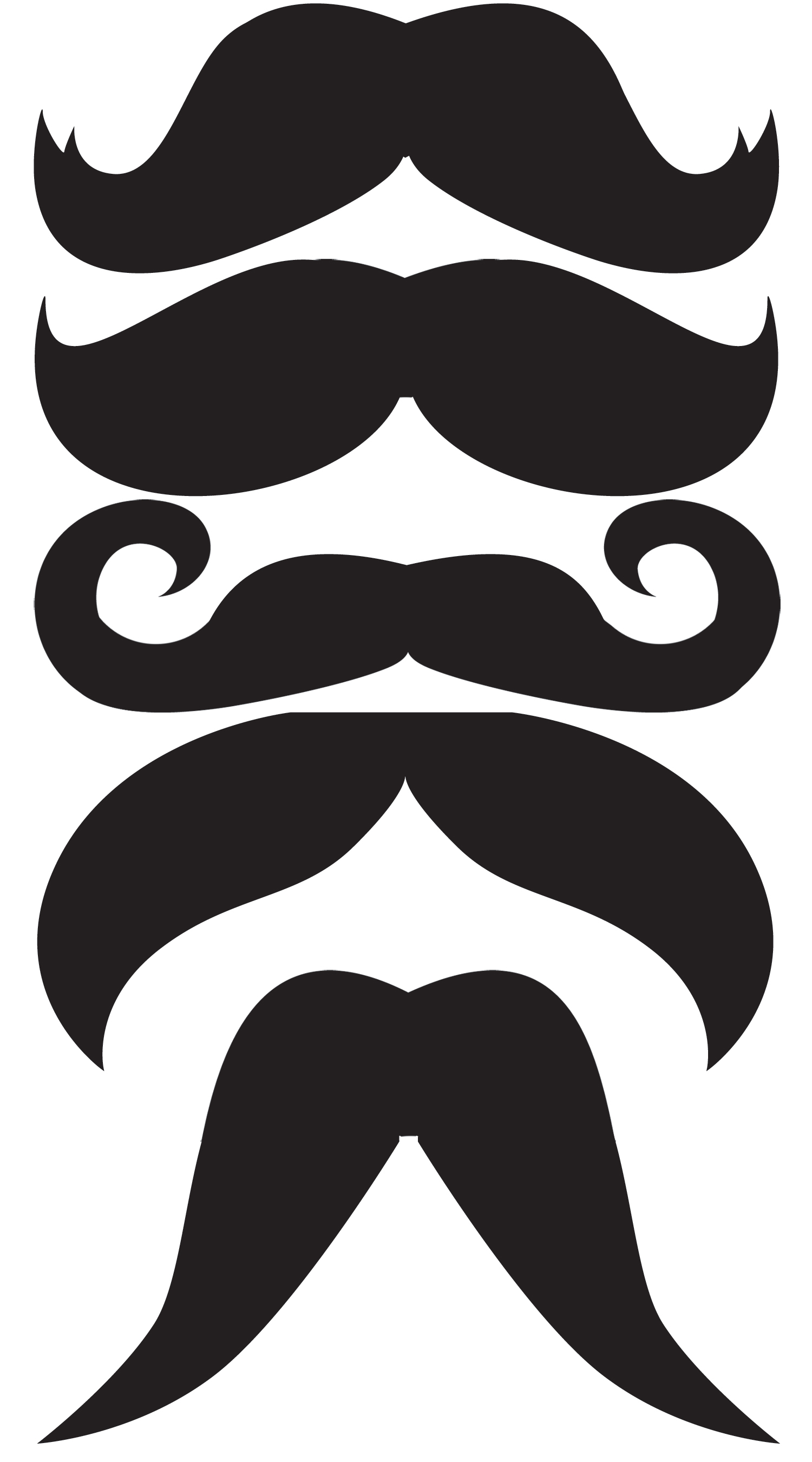 Free Mustache Printables, Download Free Clip Art, Free Clip Art On - Free Printable Mustache