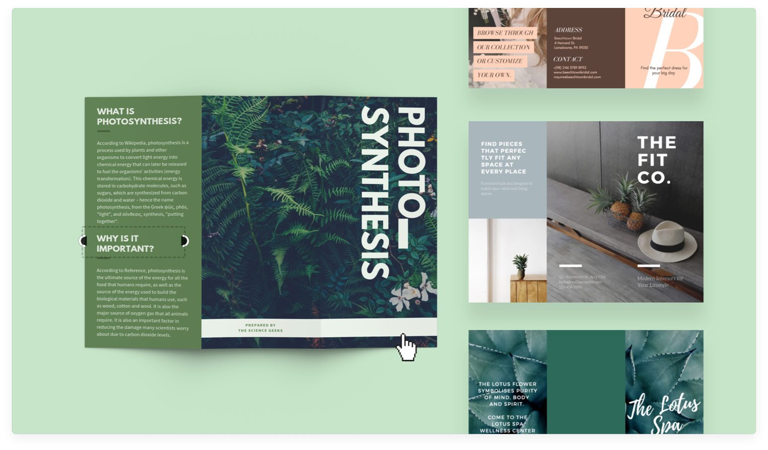 Free Online Brochure Maker: Design A Custom Brochure In Canva - Free Printable Brochure Maker Download