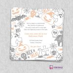 Free Pdf Download. Halloween Party Invitation Template | Wedding   Free Printable Halloween Wedding Invitations