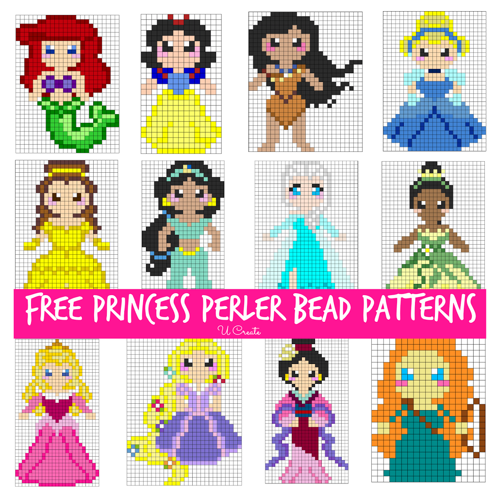 Free Perler Bead Patterns For Kids | Stitch All Your Feelings Out - Pony Bead Patterns Free Printable