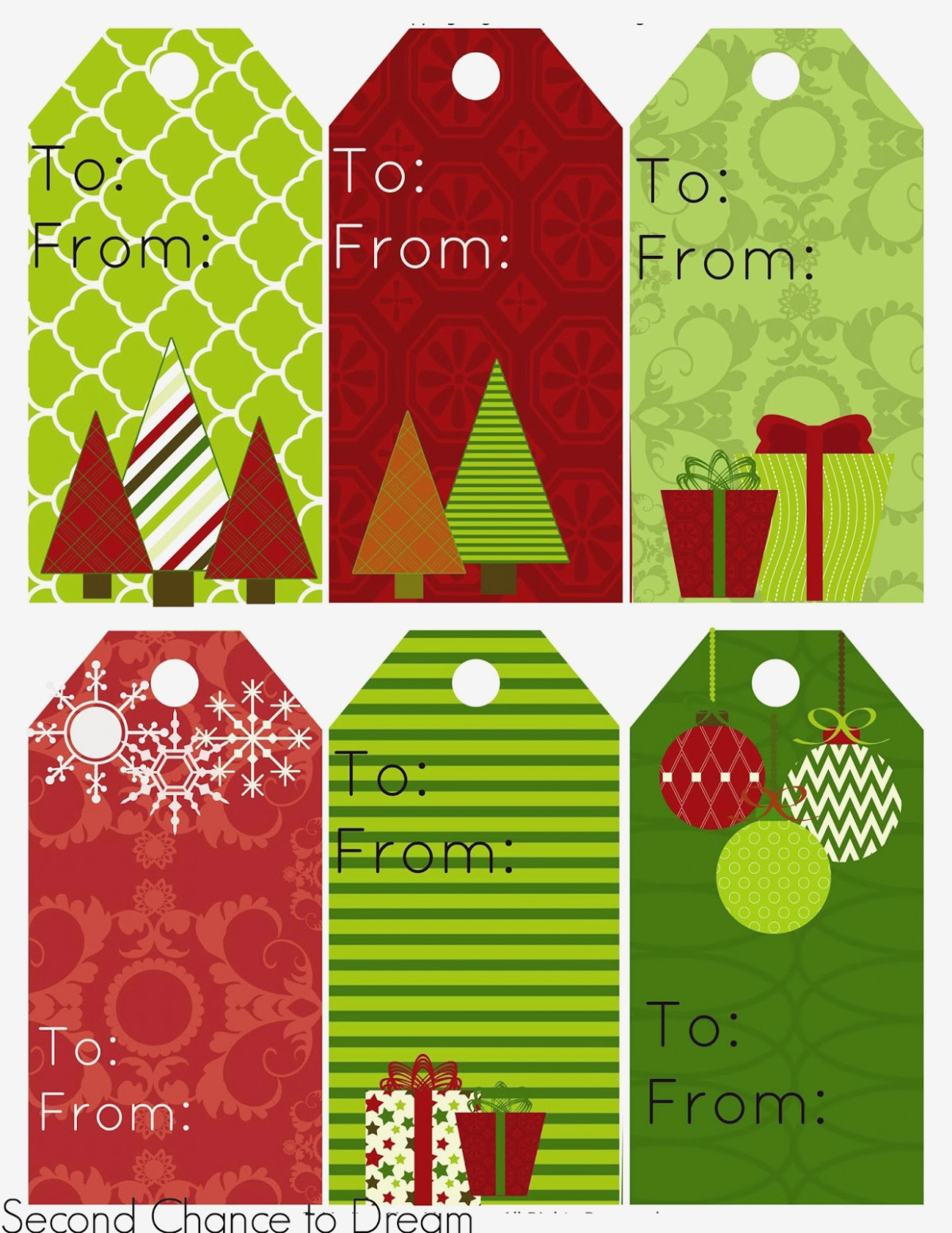 Free Personalized Christmas Gift Tags To Print – Fun For Christmas - Free Printable Gift Tags Personalized