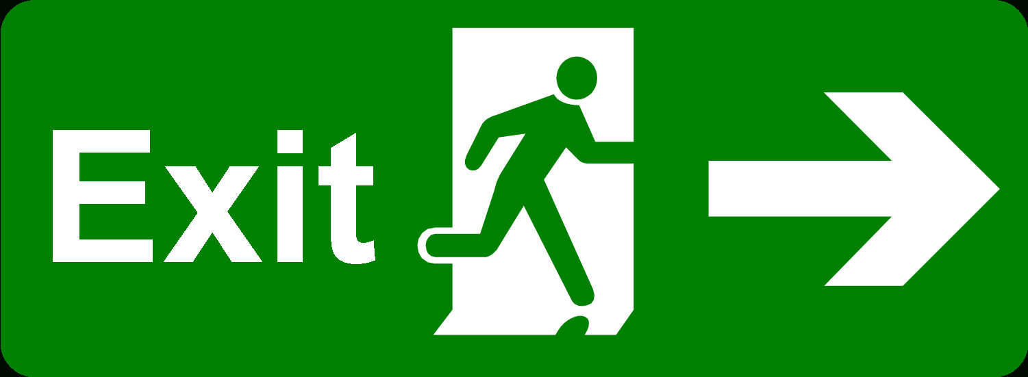 Free Pictures Of Exit Signs, Download Free Clip Art, Free Clip Art - Free Printable Exit Signs