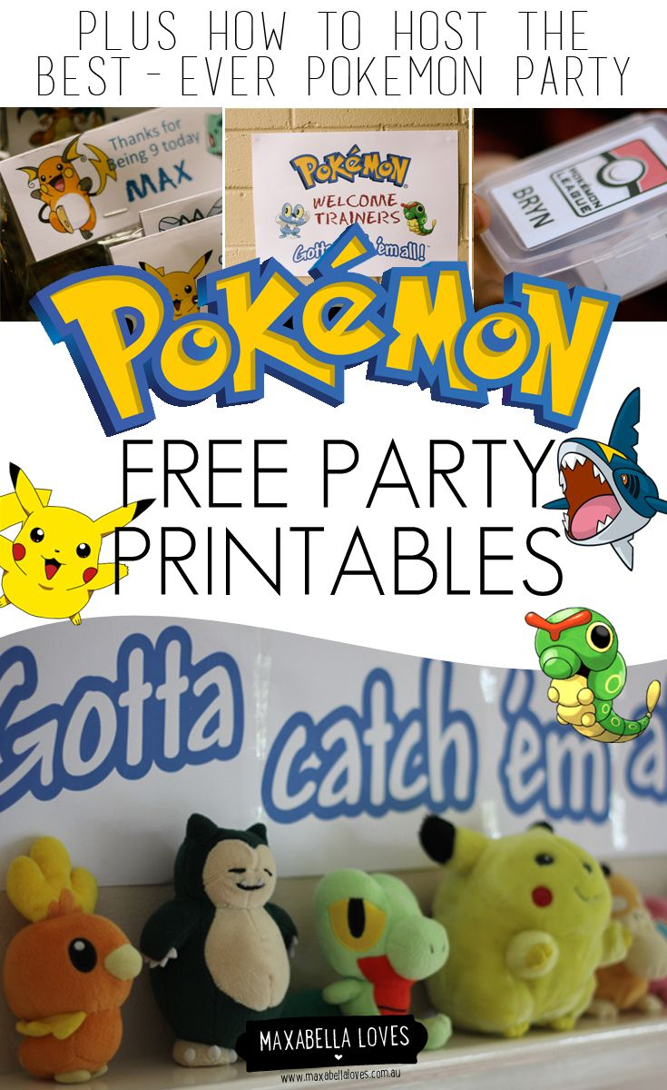 Free Pokemon Printables 3 #15941 - Pokemon Binder Cover Printable Free