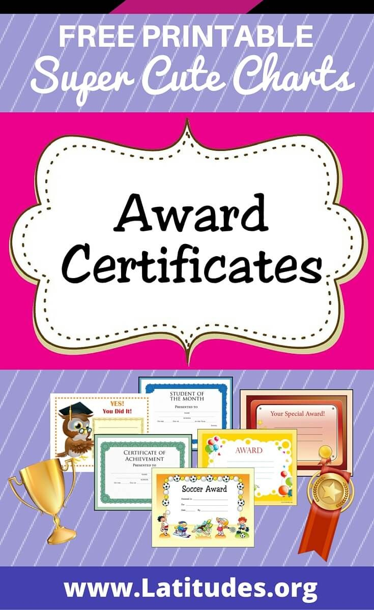 Free Printable Award Certificates For Kids | Awards/certificates For - Free Soccer Award Certificates Printable